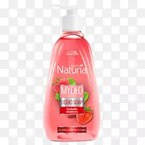 草莓香皂化妆品液体.草莓