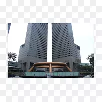 摩天大楼物业商业建筑立面-摩天大楼