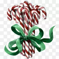 糖果手杖波尔卡格里斯圣诞装饰品-圣诞节