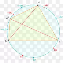 圆点数学几何三角形圆