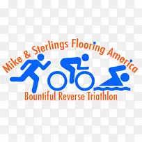 标志公关品牌人的行为字体游泳自行车跑