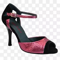 鞋跟粉红色m凉鞋rtv粉红色凉鞋