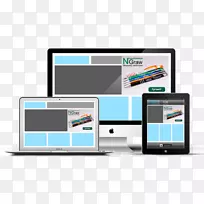 回应式网页设计网页发展数码行销网页横幅-网页设计