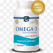 膳食补充剂鱼油、酸颗粒、omega-3鳕鱼鱼肝油-油