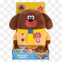 毛绒玩具和可爱玩具超级松鼠徽章娃娃-嘿，杜吉