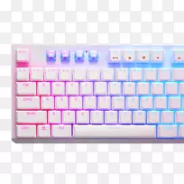 电脑键盘Tesoro g谱低轮廓g11sfl机械开关单键全彩色rgb LED背光机械数字键盘笔记本电脑更换键盘空格键