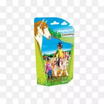 Playmobil Appaloosa玩具Schleich马术中心-玩具