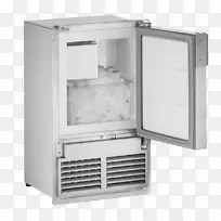 制冰机、冰箱、家用电器、除霜器-制冰机
