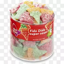 Gummi糖果Fido Dido红带国际-Fido Dido