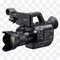 超级35索尼XDCAMPXW-fs5数码电影摄影机索尼α-照相机
