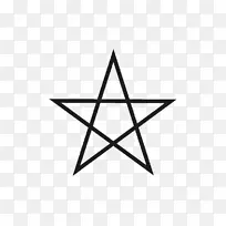 艺术和文化中的五角星多边形-五角星