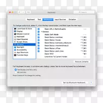 电脑键盘Macbook Pro MacBook键盘快捷键松弛MacOS