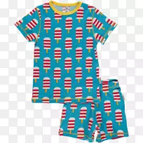 睡衣，t恤，婴儿和蹒跚学步的孩子，一件睡衣，袖子，t恤