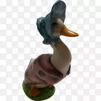 鸭鹅雕像喙鸭