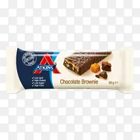 巧克力布朗尼软糖阿特金斯饮食低碳水化合物饮食-巧克力