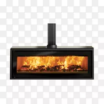 木材炉具壁炉加热器炉火
