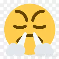 表情符号愤怒电脑图标哭泣-表情符号