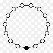 黑圆画-圆圈