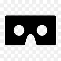 头挂式显示google纸板google玻璃虚拟现实耳机-google