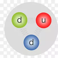 质子中子标准模型强相互作用原子核-夸克
