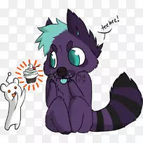 胡须猫画艺术