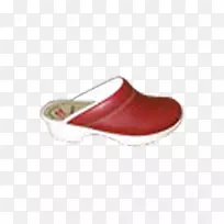 红色POdeszwa白色鞋.凉鞋
