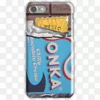 Wonka吧手机配件，Willy Wonka糖果公司铝制可字形电话条
