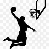 篮球运动员扣篮运动篮球
