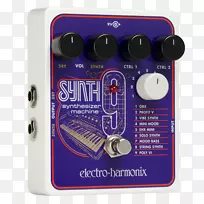 电子谐波合成器9效果处理器和踏板声音合成器吉他