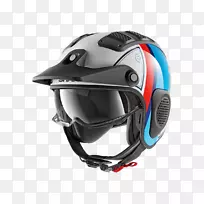 摩托车头盔鲨鱼喷气式头盔摩托车头盔