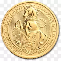 珀斯薄荷金币女王的野兽硬币