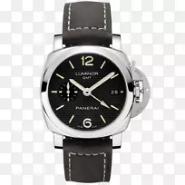 帕涅莱男子照明码头1950年3天电力储备指示器Panerai Lumor 1950 3天格林尼治标准时间自动值班