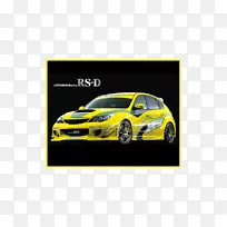 世界拉力赛汽车横滨橡胶公司高级斯巴鲁轿车