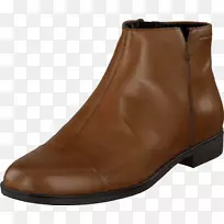 棕色焦糖色皮鞋靴