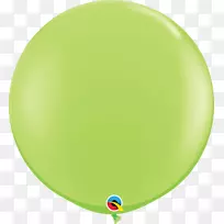 气球绿蓝色婚礼气球