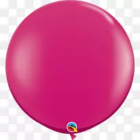 气球派对婚礼红色生日-气球
