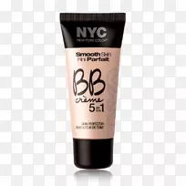 bb霜纽约市cc霜粉底-光滑皮肤