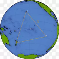 波利尼西亚三角夏威夷法属波利尼西亚地球
