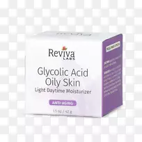 Reviva实验室5%乙醇酸霜护肤品-油性皮肤