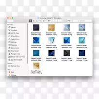 计算机程序MacOS目录查找器-Galaxy S7