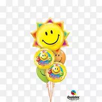 玩具气球花束生日礼物-牙齿派对