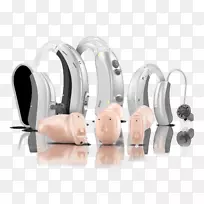 数字助听器人工耳蜗听力.耳部