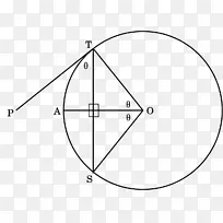 圆的三角形点切线.三角形