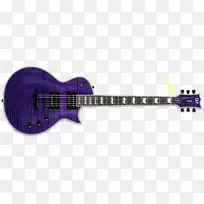 ESP吉他ep有限公司ec-1000电吉他火焰枫树电吉他