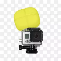 GoPro Hero3内置CL 58078保护盒，带Bapac外壳凯利斯莱特保护罩摄像头GoPro Hero4黑色版-GoPro