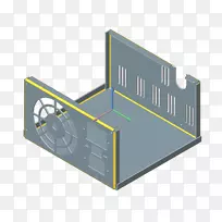 AutoCAD计算机软件简捷计算机辅助设计.dwg-金属薄板