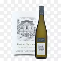 Weingut Johann topf白葡萄酒Grüner绒衬液化酒