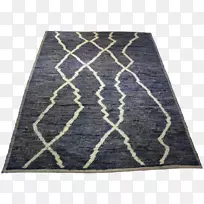 地毯地板黑色白色三叶草地毯