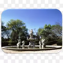 奎路兹宫花园罗亚·多姆·佩德罗三世雕像-海王星