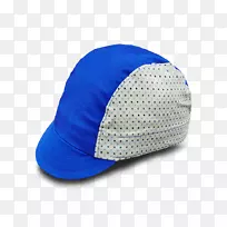 棒球帽蓝色波尔卡圆点棒球帽